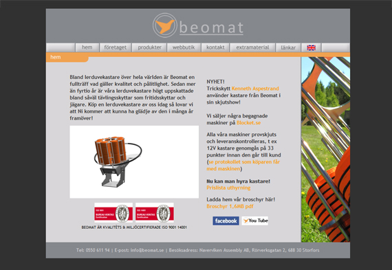 beomat webbdesign
